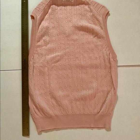 Newport CC Golf Vest, 100% Mercerized Pima Cotton, Size M - Picture 5 of 5